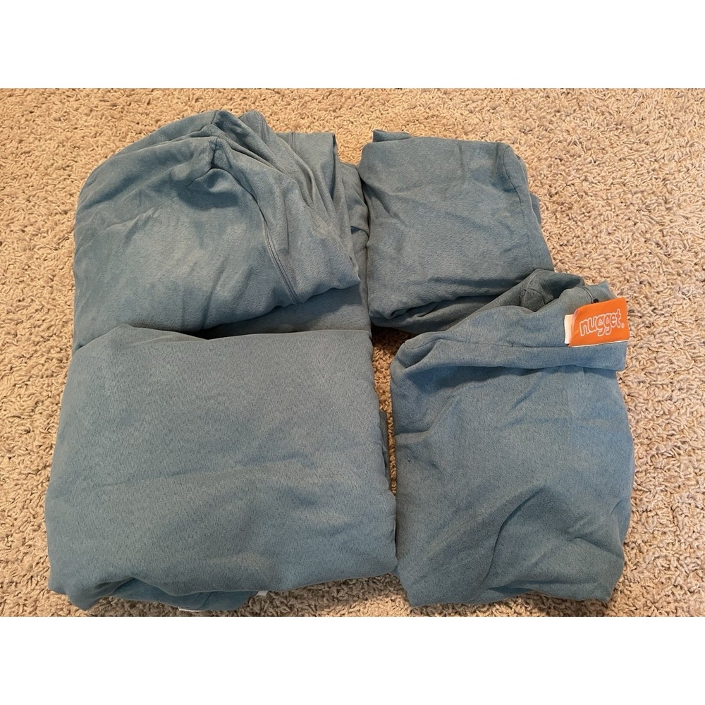 Nugget Couch Cover Retired Lagoon Set Of 4 READ